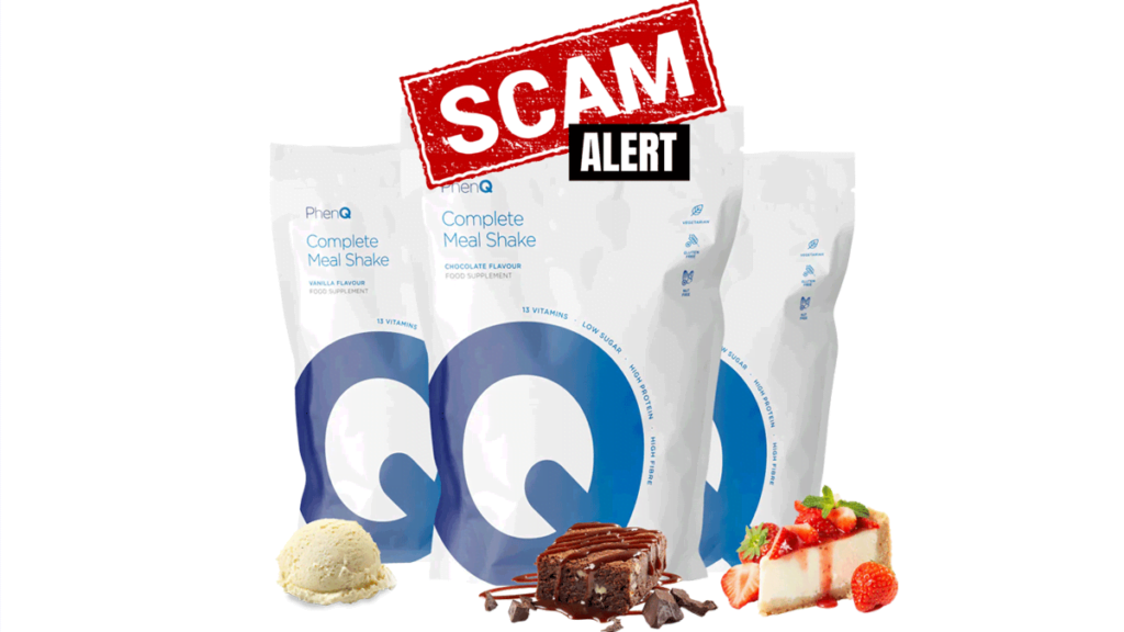PhenQ Meal Shake Scam Alert by NC HIE